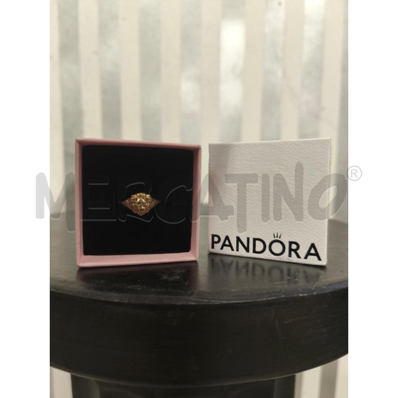 ANELLO DONNA PANDORA DORATO LEONE HEAR ME ROAR | Mercatino dell'Usato Campobasso 1