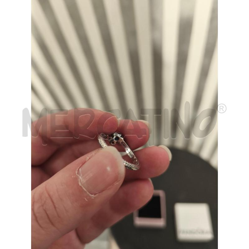 ANELLO DONNA PANDORA SERPENTE STRASS ROSSI | Mercatino dell'Usato Campobasso 4