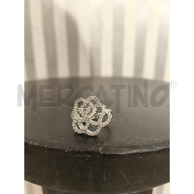 ANELLO DONNA SWAROVSKI FIORE STRASS | Mercatino dell'Usato Campobasso 2
