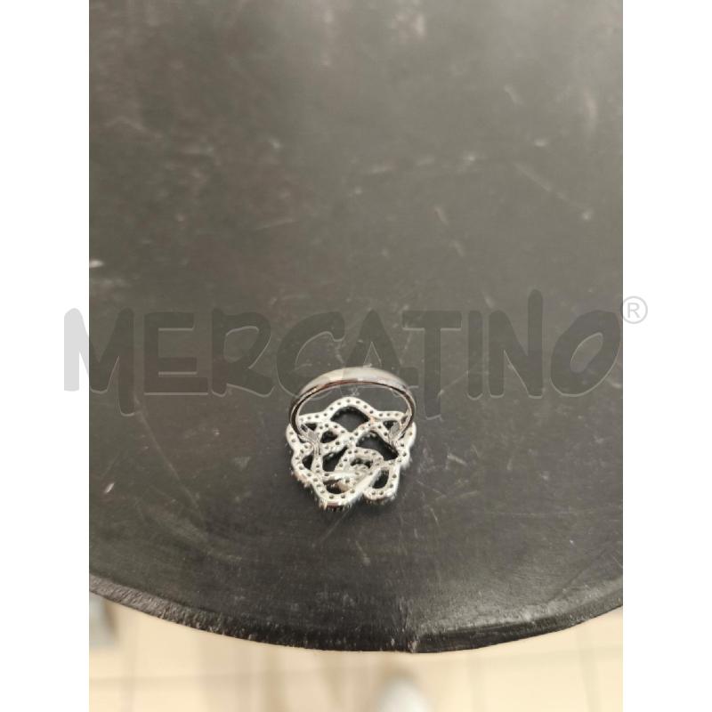 ANELLO DONNA SWAROVSKI FIORE STRASS | Mercatino dell'Usato Campobasso 3