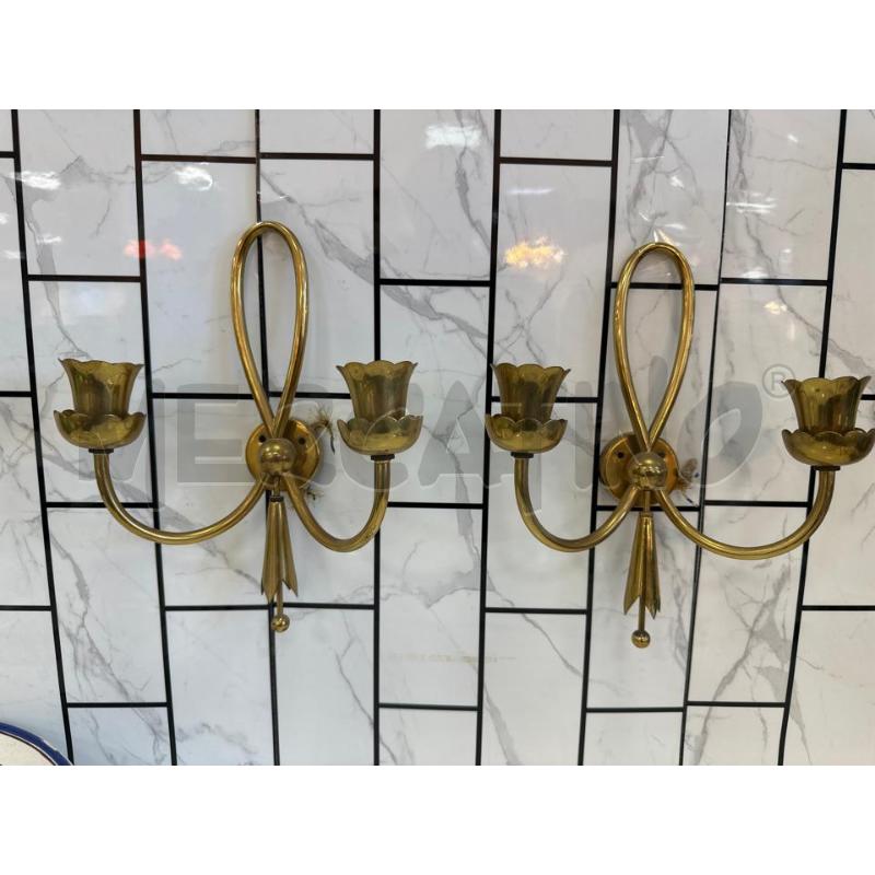 APPLIQUE OTTONE ANNI 50  | Mercatino dell'Usato Campobasso 1