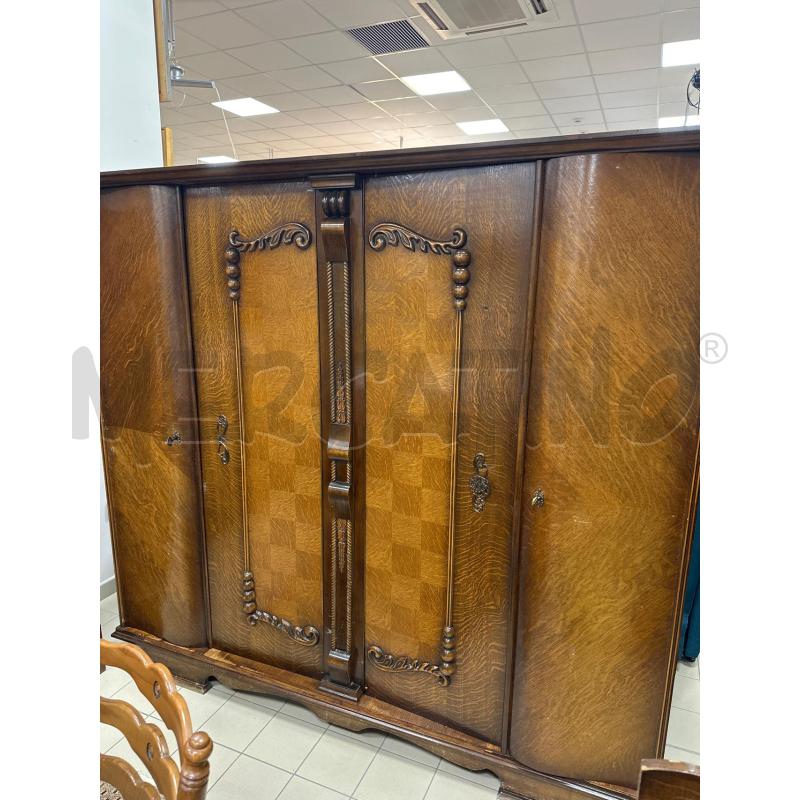 ARMADIO DECO' IN LEGNO 4 ANTE  | Mercatino dell'Usato Campobasso 1