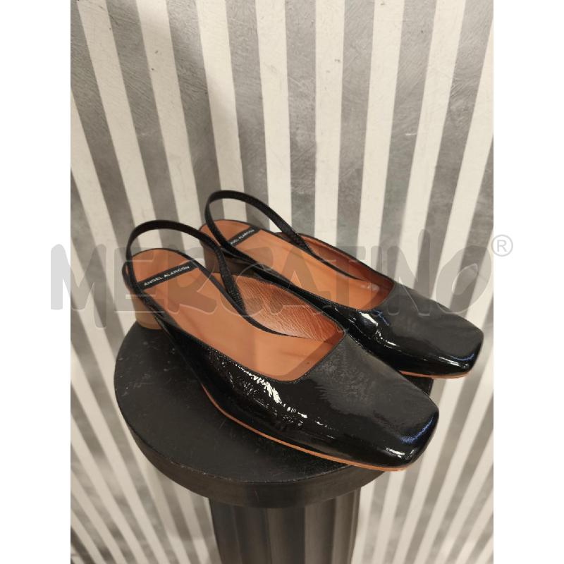BALLERINA ANGEL ALARCON NERE LUCIDE SLINGBACK | Mercatino dell'Usato Campobasso 1