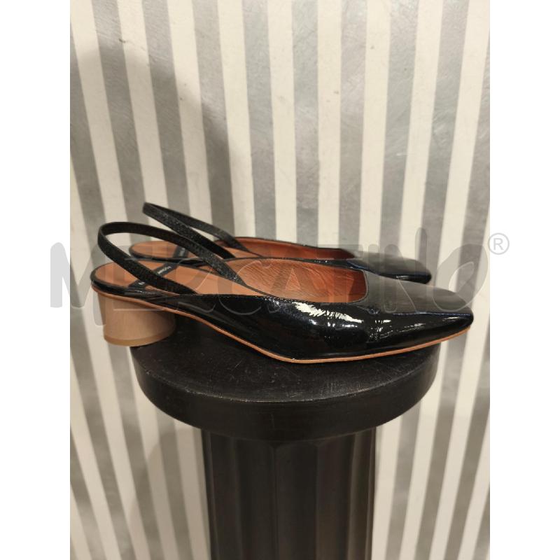 BALLERINA ANGEL ALARCON NERE LUCIDE SLINGBACK | Mercatino dell'Usato Campobasso 2