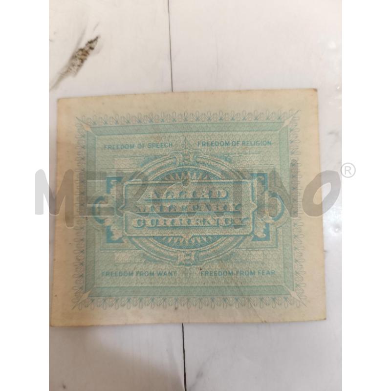 BANCONOTA 5 LIRE OCCUPAZIONE AMERICANA 1943 | Mercatino dell'Usato Campobasso 2