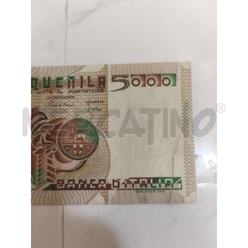 BANCONOTA CINQUEMILA PRIMA EMISSIONE 09.03.1979 | Mercatino dell'Usato Campobasso 3