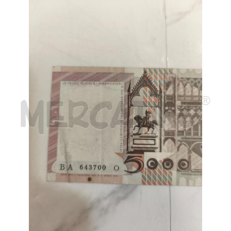 BANCONOTA CINQUEMILA PRIMA EMISSIONE 09.03.1979 | Mercatino dell'Usato Campobasso 4