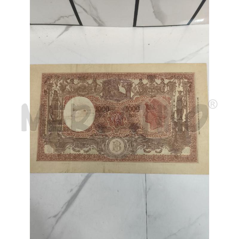 BANCONOTA  1000 LIRE BARBETTI | Mercatino dell'Usato Campobasso 5