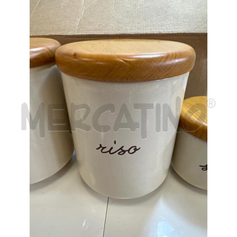 BARATTOLI PZ. 5 ROMETTI CER TAPPO LEGNO  | Mercatino dell'Usato Campobasso 3