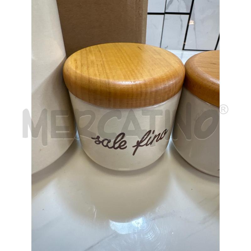 BARATTOLI PZ. 5 ROMETTI CER TAPPO LEGNO  | Mercatino dell'Usato Campobasso 4