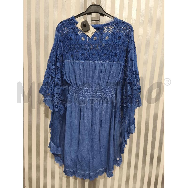 BLUSA DONNA 2 MAGGIO BLU DELAVÈ 48 SETA | Mercatino dell'Usato Campobasso 5
