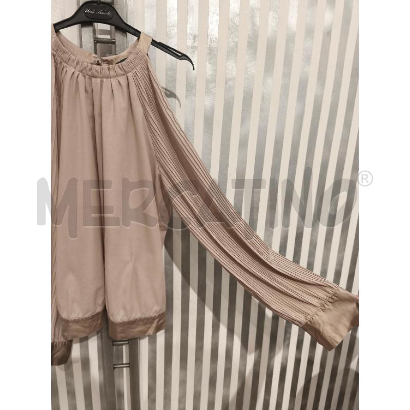 BLUSA DONNA GUESS MARCIANO BEIGE SPALLE SCOPERTE CON PLISSEE | Mercatino dell'Usato Campobasso 4