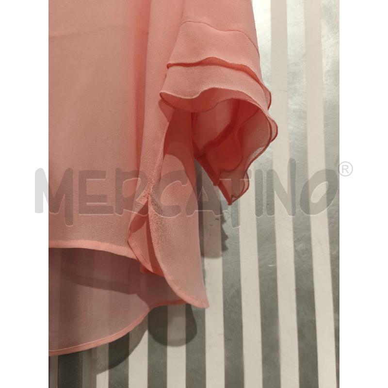 BLUSA DONNA MARELLA SALMONE EFFETTO SETA | Mercatino dell'Usato Campobasso 4
