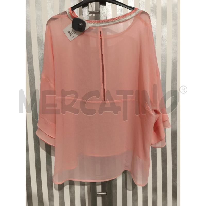BLUSA DONNA MARELLA SALMONE EFFETTO SETA | Mercatino dell'Usato Campobasso 5