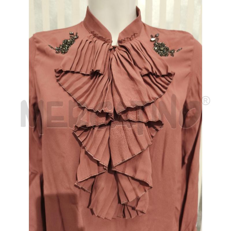 BLUSA DONNA N21 ROSA PLISSEE 31SETA | Mercatino dell'Usato Campobasso 2