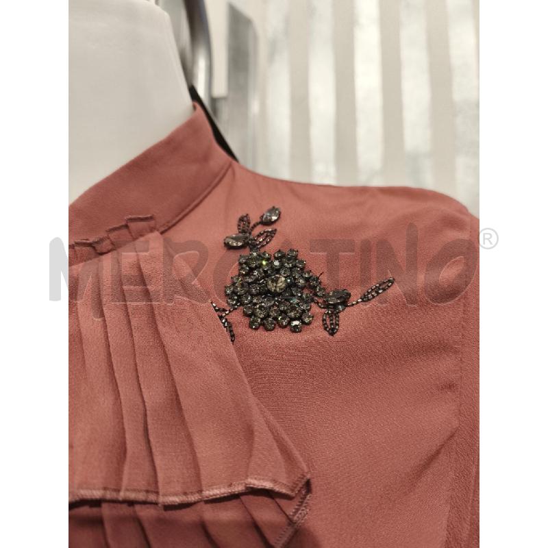 BLUSA DONNA N21 ROSA PLISSEE 31SETA | Mercatino dell'Usato Campobasso 3