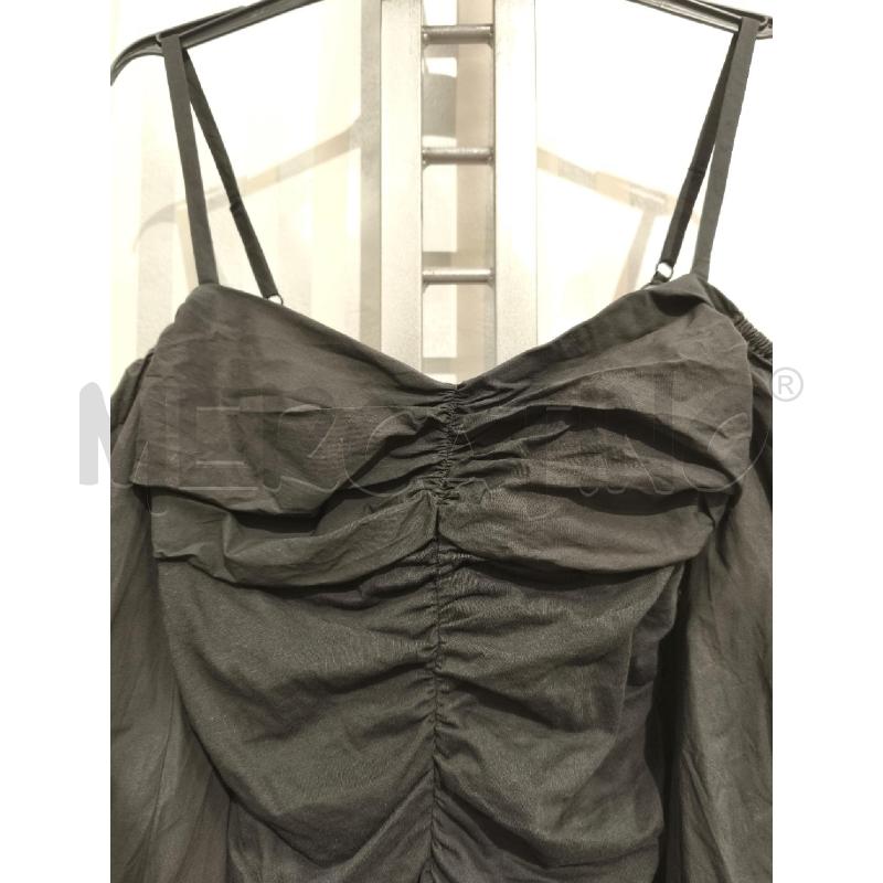 BLUSA DONNA PINKO NERA ARRICCIATA BRETELLINE | Mercatino dell'Usato Campobasso 3