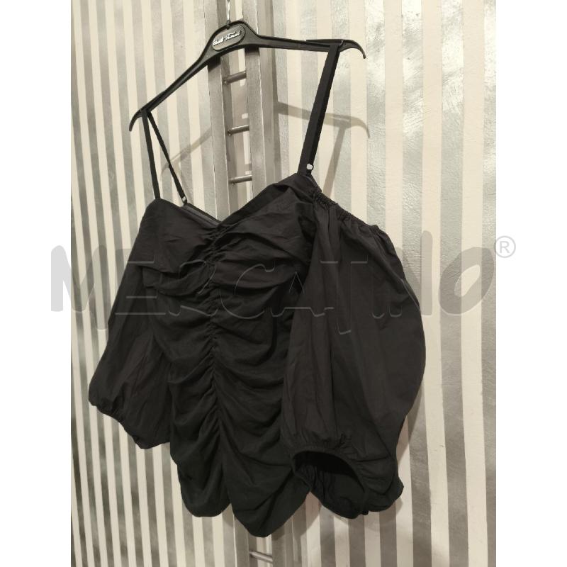 BLUSA DONNA PINKO NERA ARRICCIATA BRETELLINE | Mercatino dell'Usato Campobasso 4
