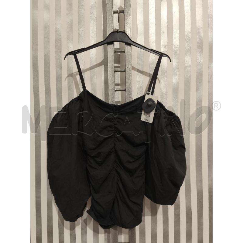 BLUSA DONNA PINKO NERA ARRICCIATA BRETELLINE | Mercatino dell'Usato Campobasso 5