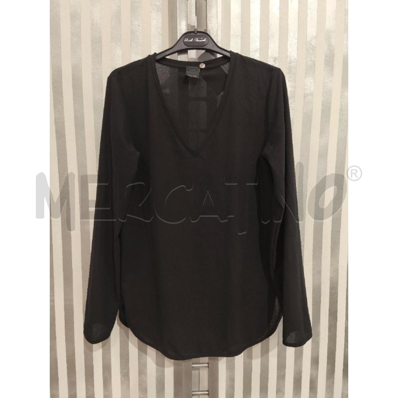 BLUSA DONNA PINKO NERA COLLO V | Mercatino dell'Usato Campobasso 1