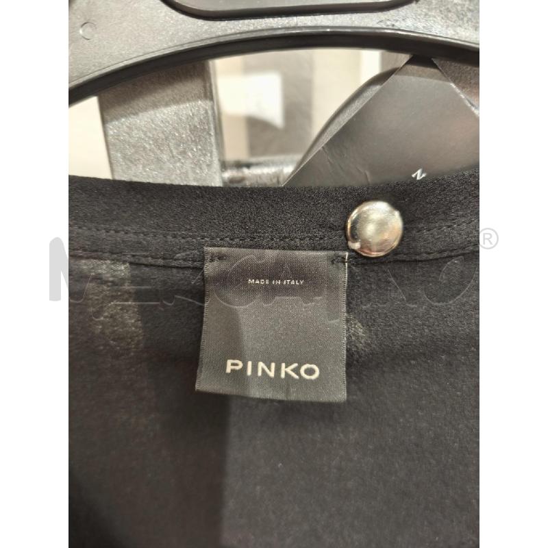 BLUSA DONNA PINKO NERA COLLO V | Mercatino dell'Usato Campobasso 2