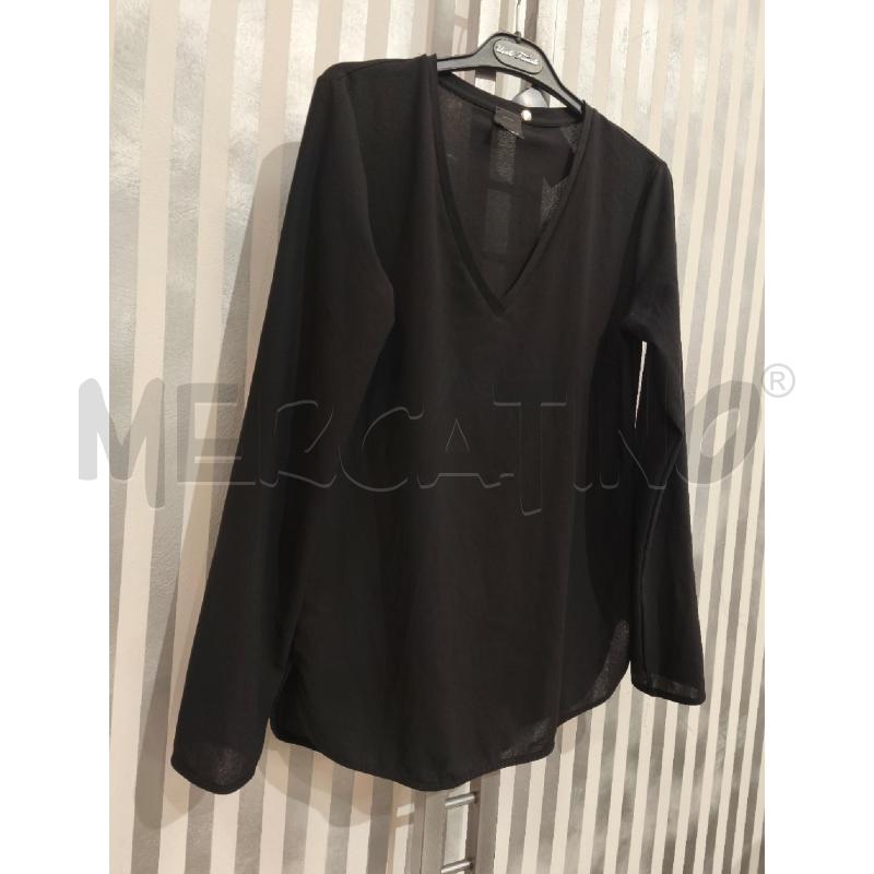 BLUSA DONNA PINKO NERA COLLO V | Mercatino dell'Usato Campobasso 4