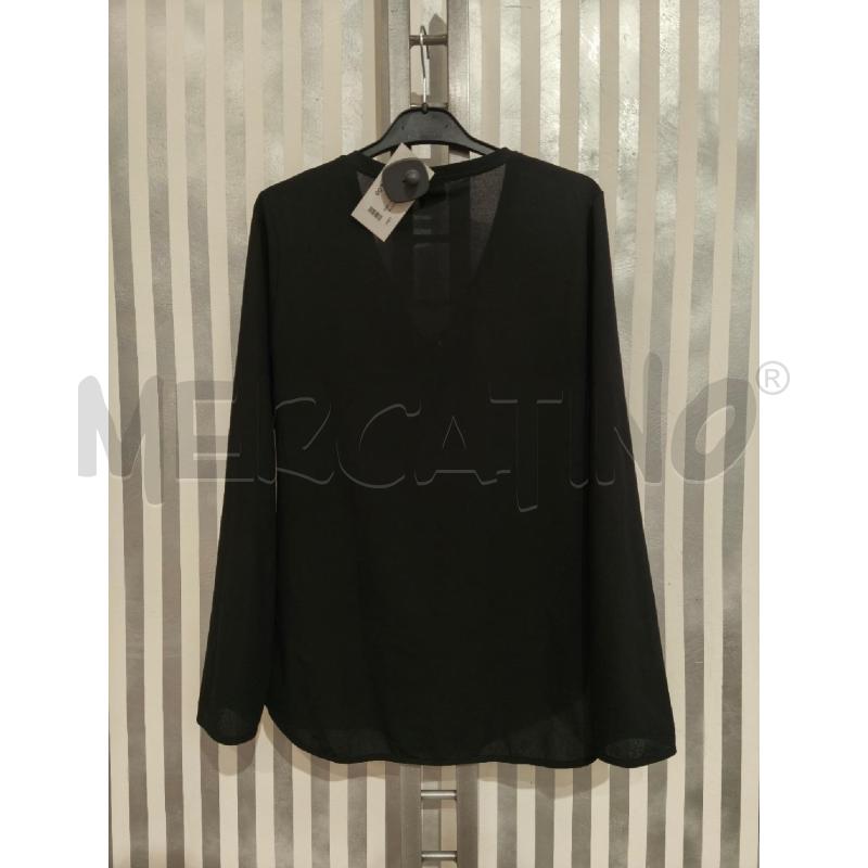 BLUSA DONNA PINKO NERA COLLO V | Mercatino dell'Usato Campobasso 5