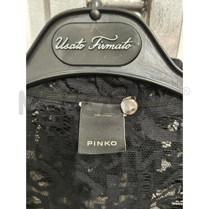 BLUSA DONNA PINKO PIZZO NERO VOLANT | Mercatino dell'Usato Campobasso 2
