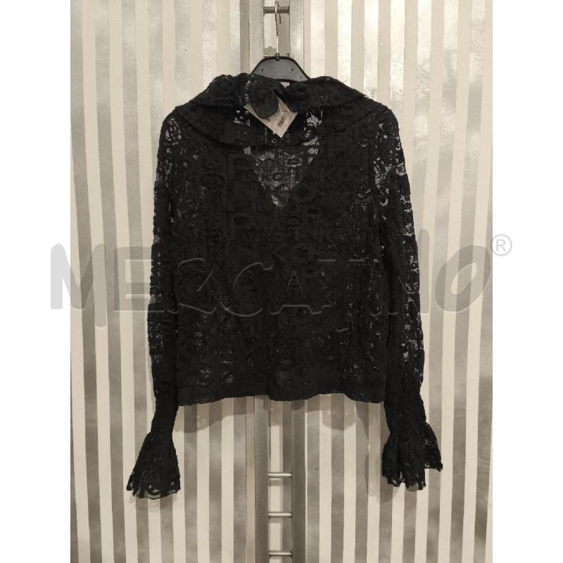 BLUSA DONNA PINKO PIZZO NERO VOLANT | Mercatino dell'Usato Campobasso 5