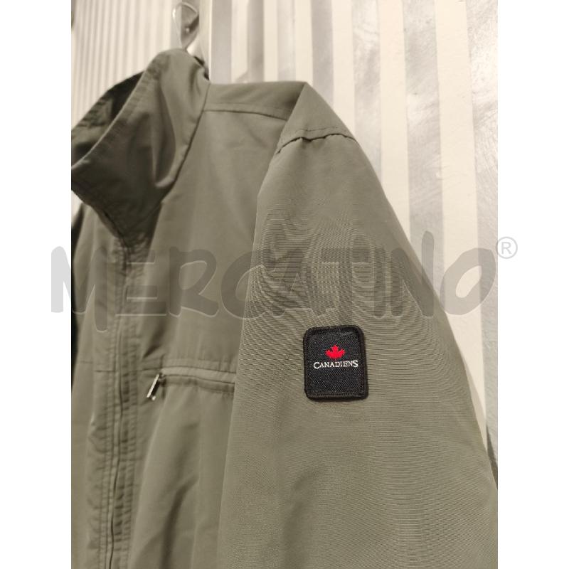 BOMBER UOMO CANADIENS VERDE MILITARE | Mercatino dell'Usato Campobasso 3