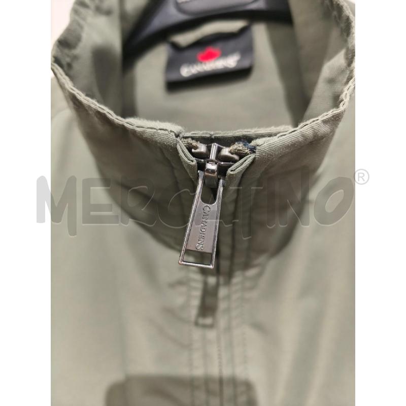 BOMBER UOMO CANADIENS VERDE MILITARE | Mercatino dell'Usato Campobasso 4