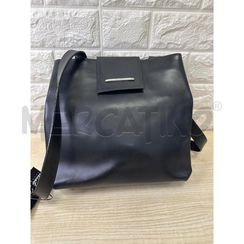 BORSA DONNA ASTORE VERA PELLE NERA | Mercatino dell'Usato Campobasso 1