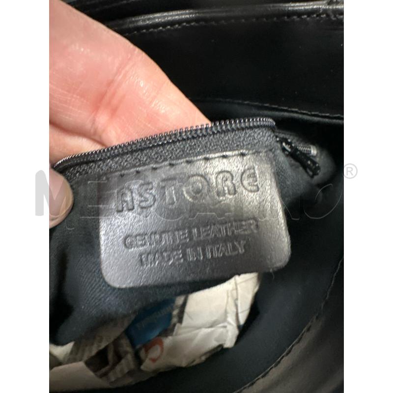 BORSA DONNA ASTORE VERA PELLE NERA | Mercatino dell'Usato Campobasso 3