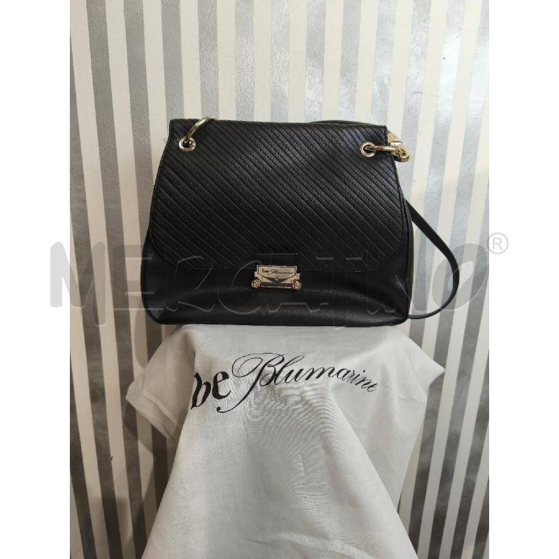 BORSA DONNA BE BLUMARINE NERA E SILVER | Mercatino dell'Usato Campobasso 1