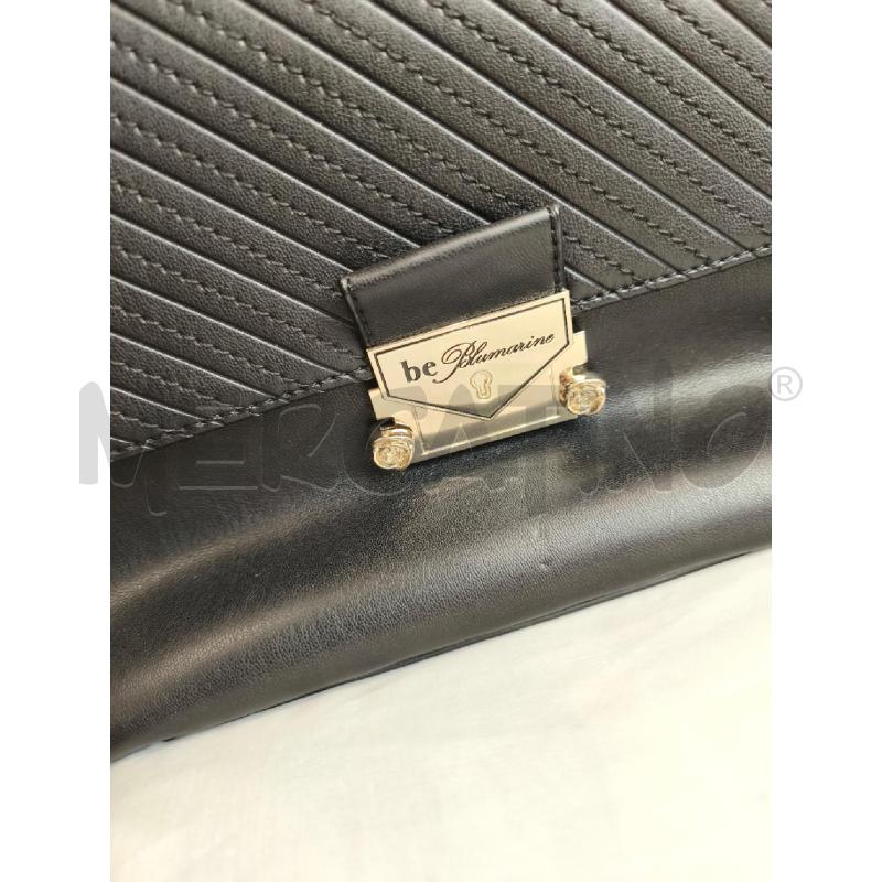 BORSA DONNA BE BLUMARINE NERA E SILVER | Mercatino dell'Usato Campobasso 2