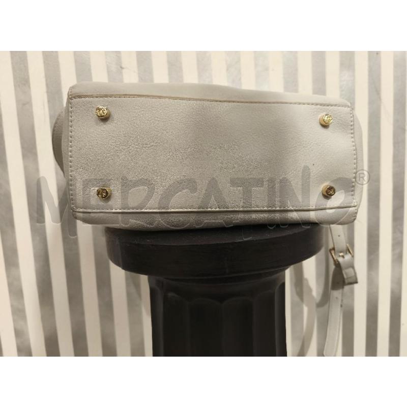 BORSA DONNA BLUGIRL GRIGIA CATENA E NASTRO | Mercatino dell'Usato Campobasso 4