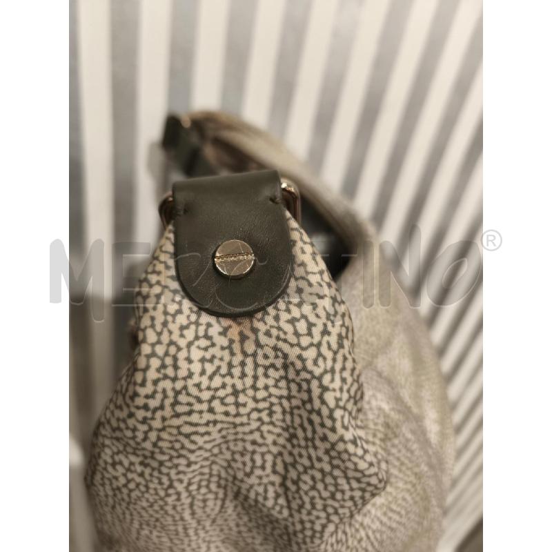 BORSA DONNA BORBONESE PANNA E OLIVA | Mercatino dell'Usato Campobasso 5