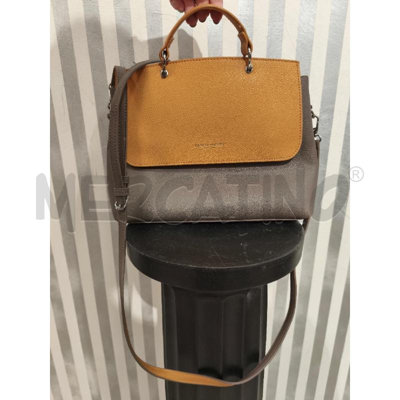BORSA DONNA CAMPO MARZIO TORTORA E SENAPE | Mercatino dell'Usato Campobasso 1