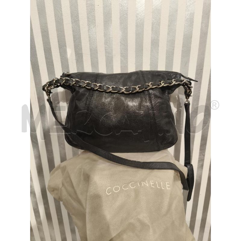BORSA DONNA COCCINELLE PELLE GRIGIABLU | Mercatino dell'Usato Campobasso 1
