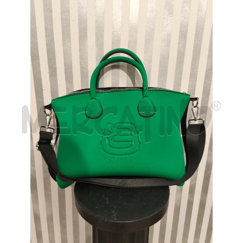 BORSA DONNA LA FILLE DES FLEURS VERDE | Mercatino dell'Usato Campobasso 1
