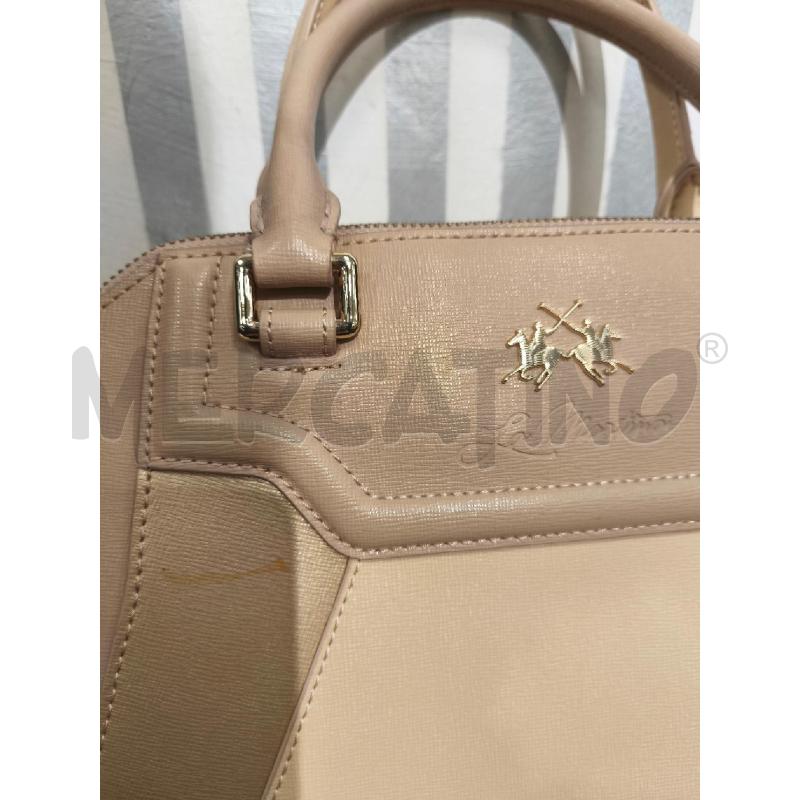 BORSA DONNA LA MARTINA BEIGE  | Mercatino dell'Usato Campobasso 2