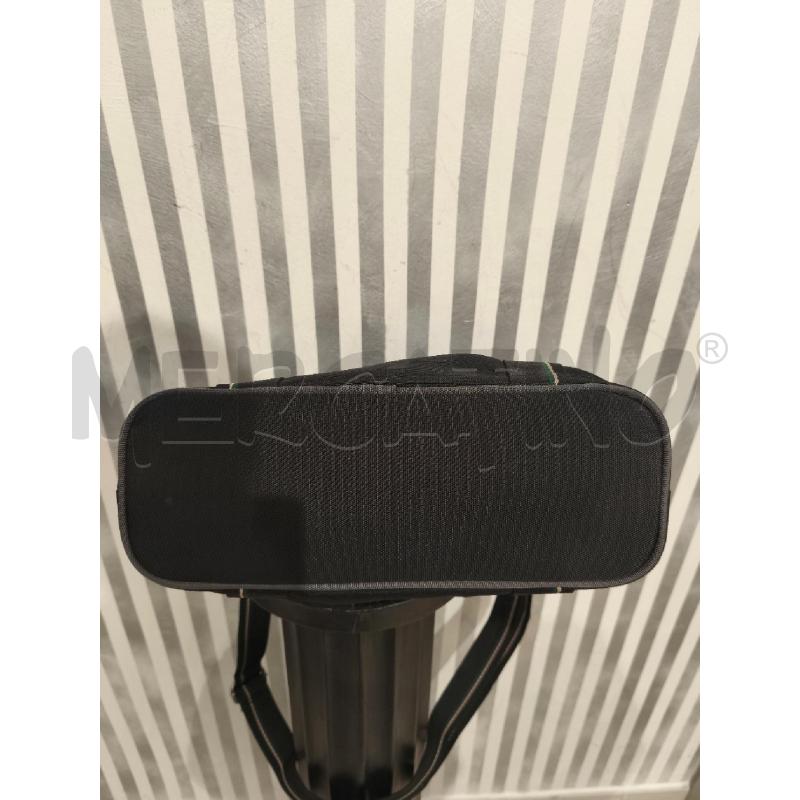 BORSA DONNA LA MARTINA TESSUTO NERO FASCIA | Mercatino dell'Usato Campobasso 3