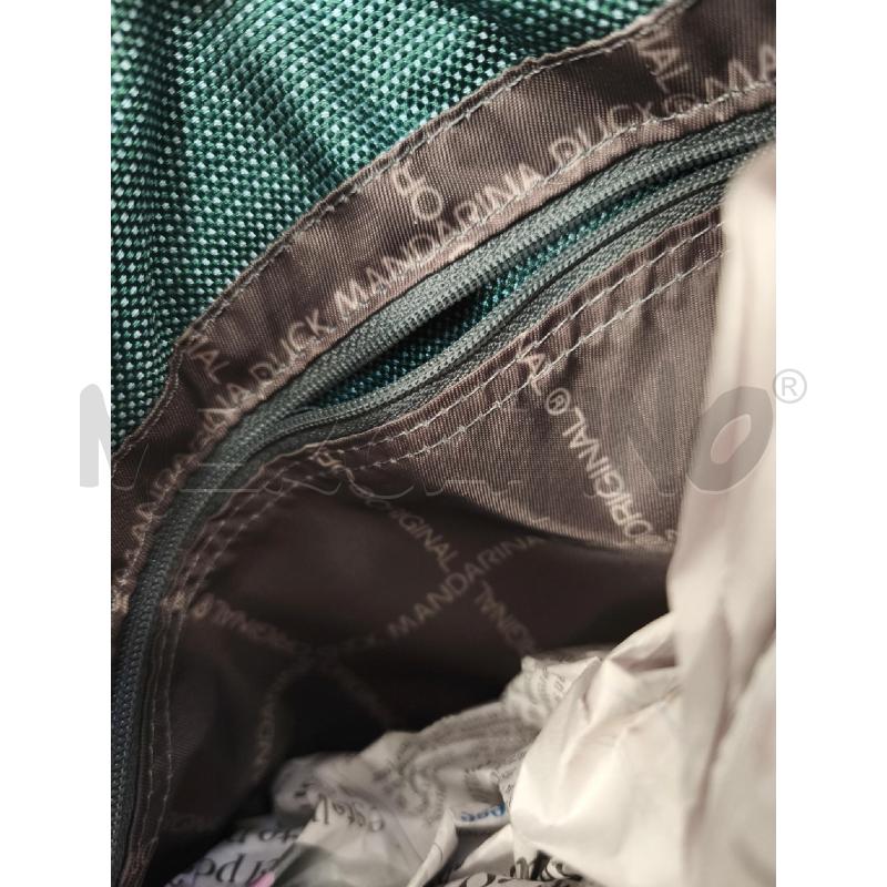 BORSA DONNA MANDARINA DUCK TESSUTO VERDE | Mercatino dell'Usato Campobasso 5