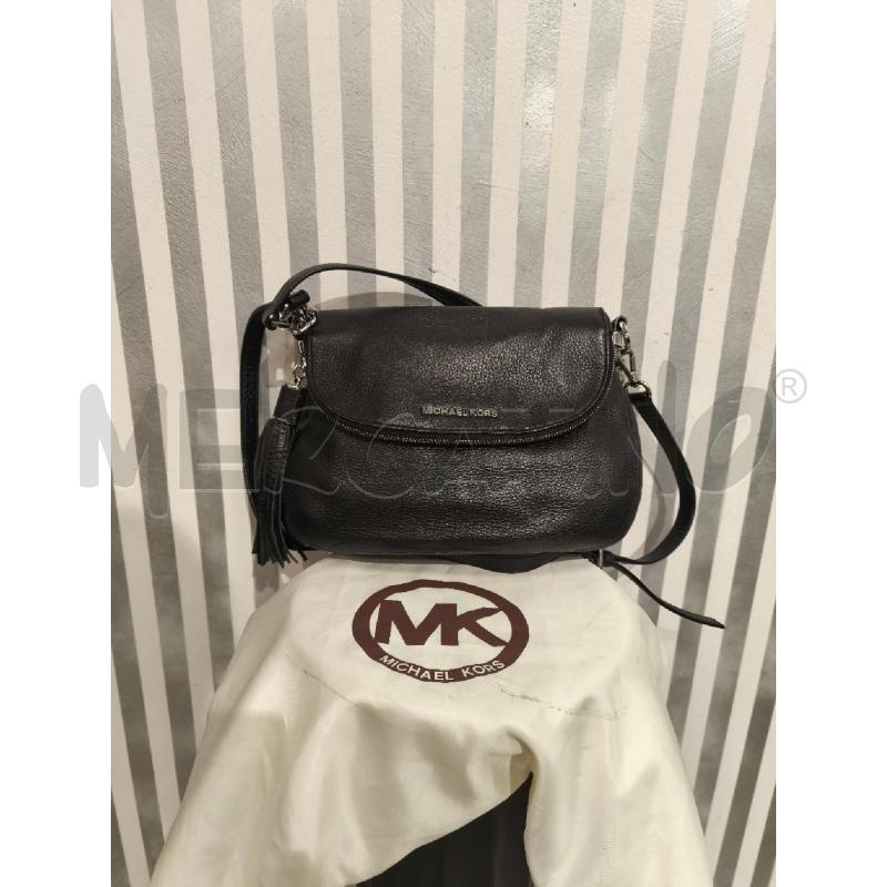 BORSA DONNA MICHAEL KORS NERA CON DUE TRACOLLE E NAPPA | Mercatino dell'Usato Campobasso 1