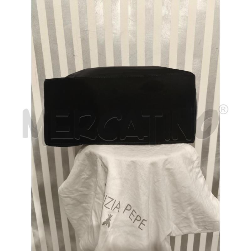 BORSA DONNA PATRIZIA PEPE NERA LUCIDA MANICO A CATENA | Mercatino dell'Usato Campobasso 4