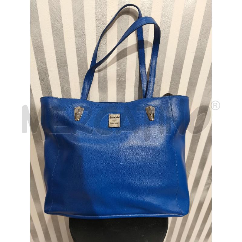 BORSA DONNA PIERO GUIDI BLU ELETTRICO | Mercatino dell'Usato Campobasso 1