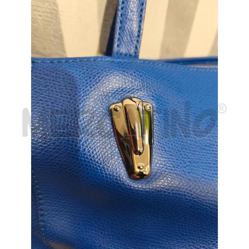 BORSA DONNA PIERO GUIDI BLU ELETTRICO | Mercatino dell'Usato Campobasso 2