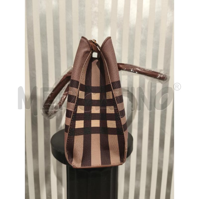 BORSA DONNA PIERRE CARDIN NUOVA BEIGE TARTAN | Mercatino dell'Usato Campobasso 5