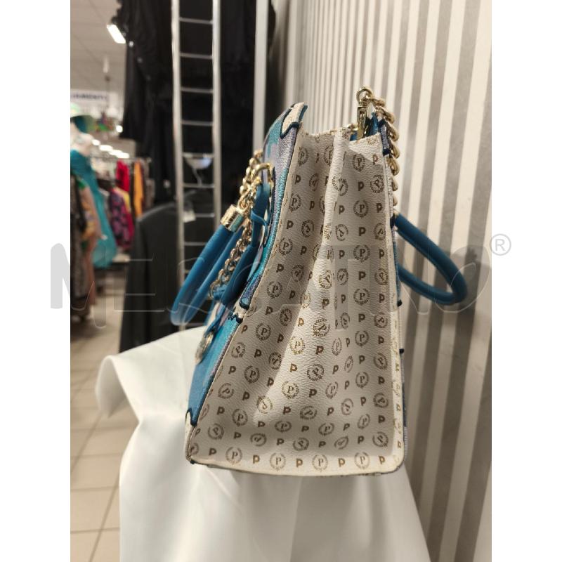 BORSA DONNA POLLINI NUOVA IN PELLE TONI CELESTI | Mercatino dell'Usato Campobasso 3