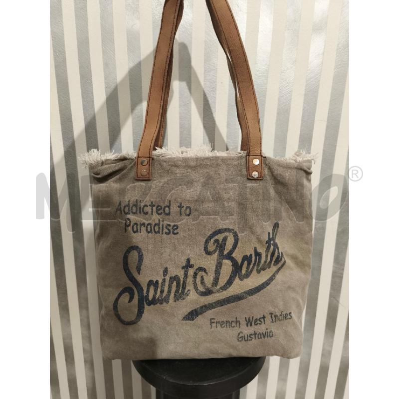 BORSA DONNA SAINT BARTH KAKI TELA | Mercatino dell'Usato Campobasso 1